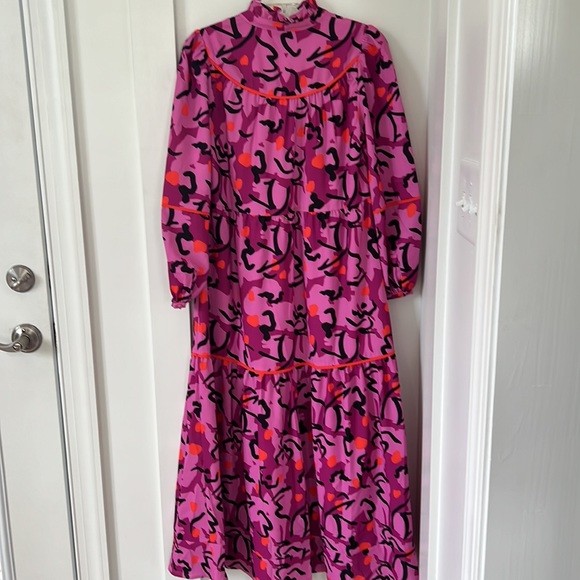 Tuckernuck Pink and Black Maxi Dress - Picture 8 of 12